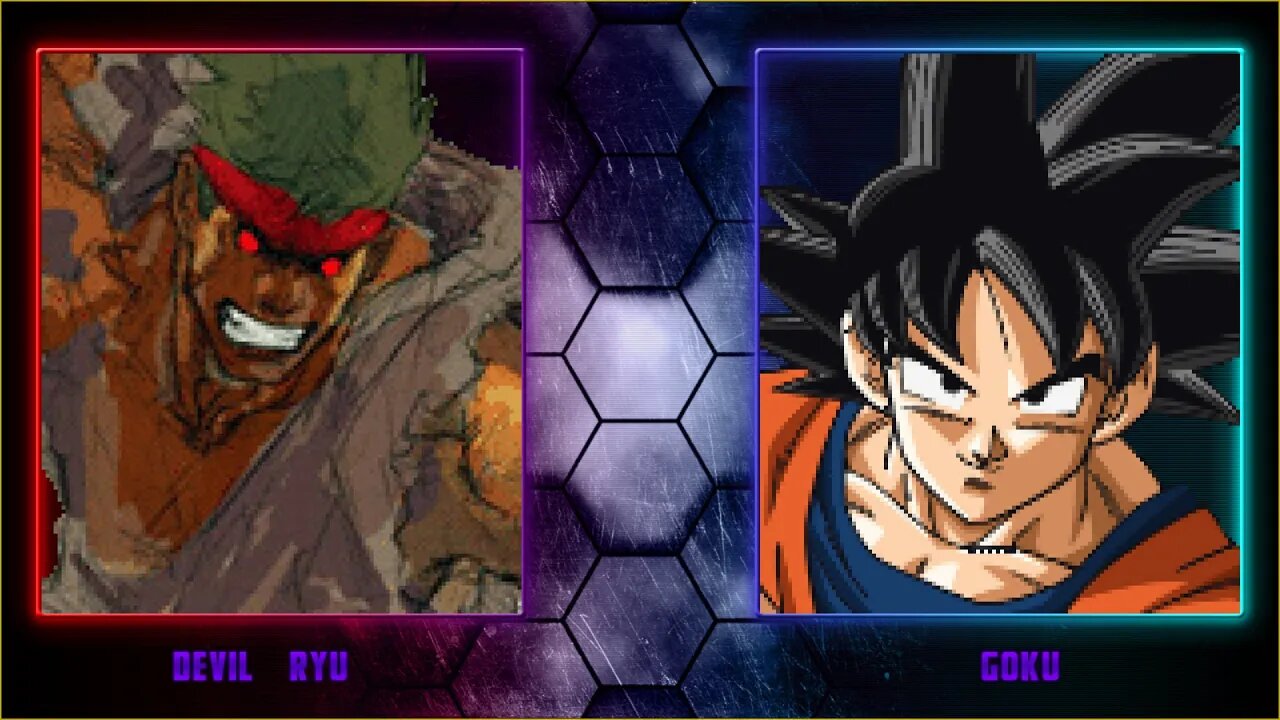 Mugen: Devil Ryu vs Goku