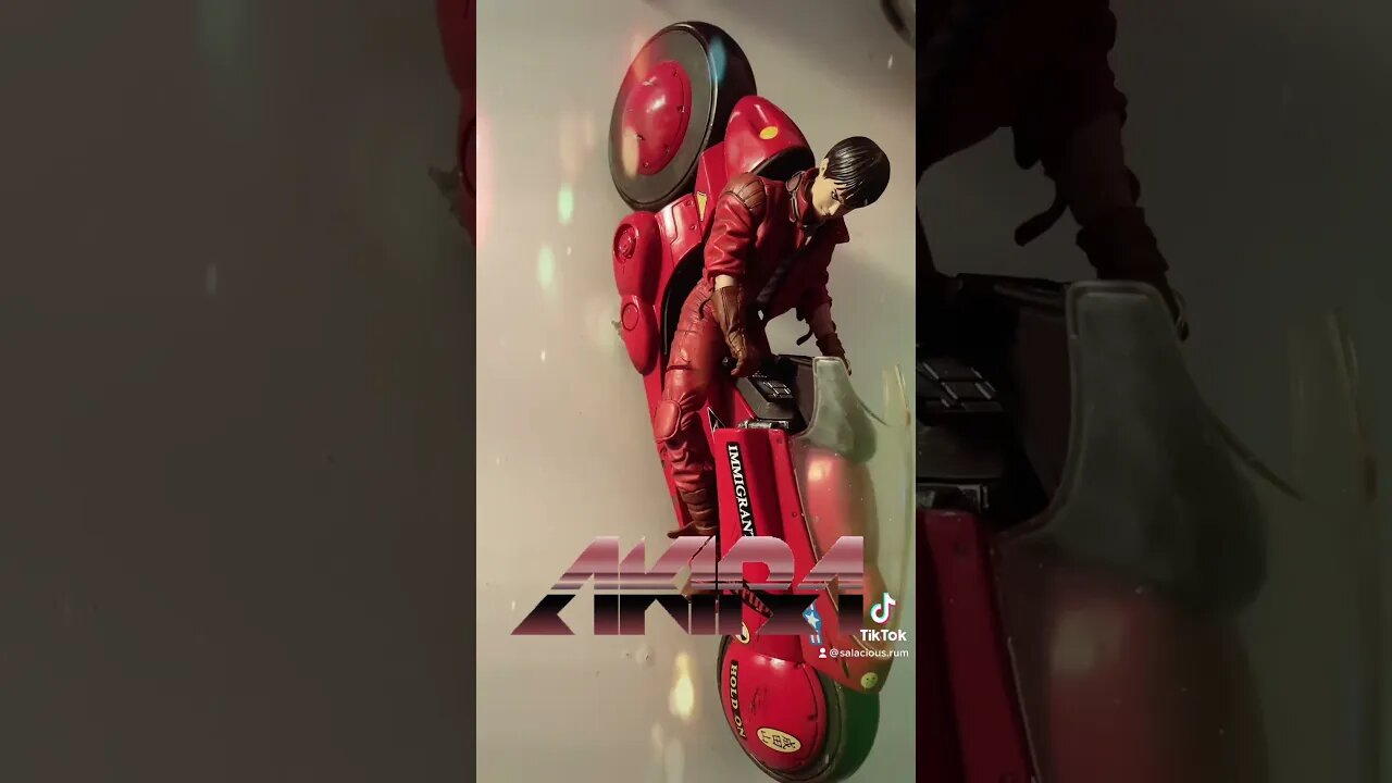 Kaneda on Motorcycle- AKIRA #mcfarlane #mcfarlanetoys #1988