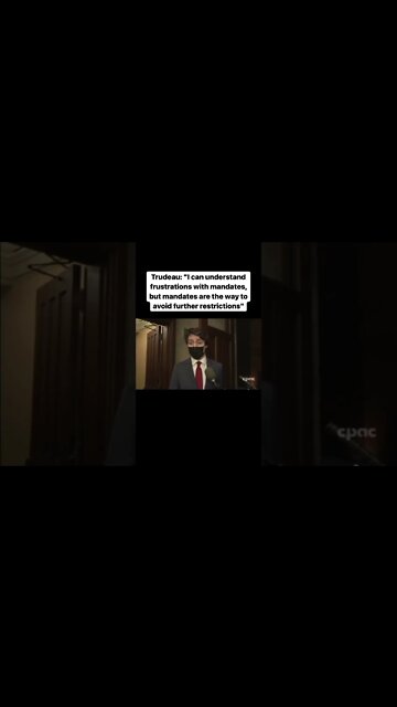 Trudeau: I can understand frustrations with mandates, but mandates are the way to avoid restrictions