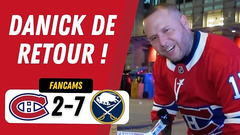 DANICK DE RETOUR ! | MTL 2-7 BUF | FANCAM
