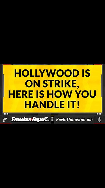 HOLLYWOOD IS ON STRIKE AND HERE IS HOW YOU HANDLE IT!