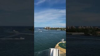 Symphony of the Seas Leaving Miami! - Part 6