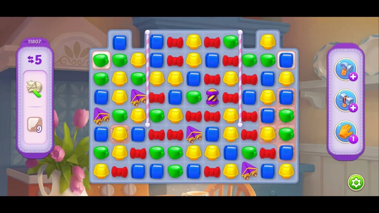 Playrix Homescapes Gameplay Walkthrough Level 11807