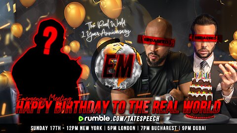 EMERGENCY MEETING EPISODE 90 - HAPPY BIRTHDAY TO THE REAL WORLD