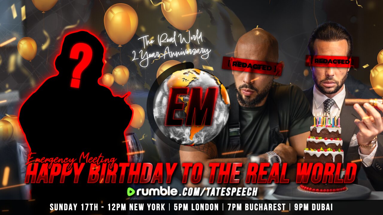 EMERGENCY MEETING EPISODE 90 - HAPPY BIRTHDAY TO THE REAL WORLD