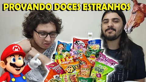 Provando Comidas Asiáticas com @Raccoonzinis