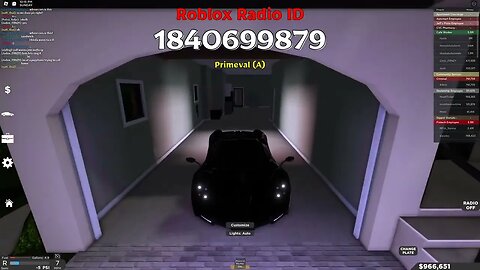 Primeval Roblox Radio Codes/IDs