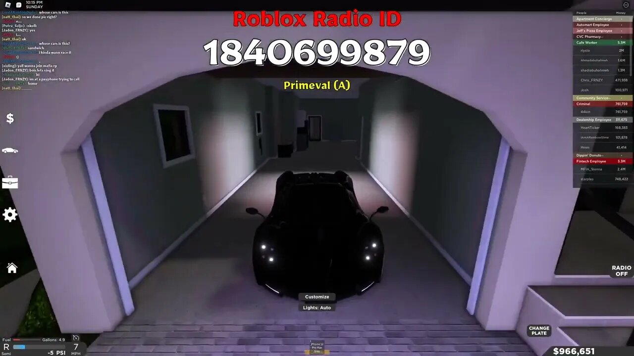 Primeval Roblox Radio Codes/IDs