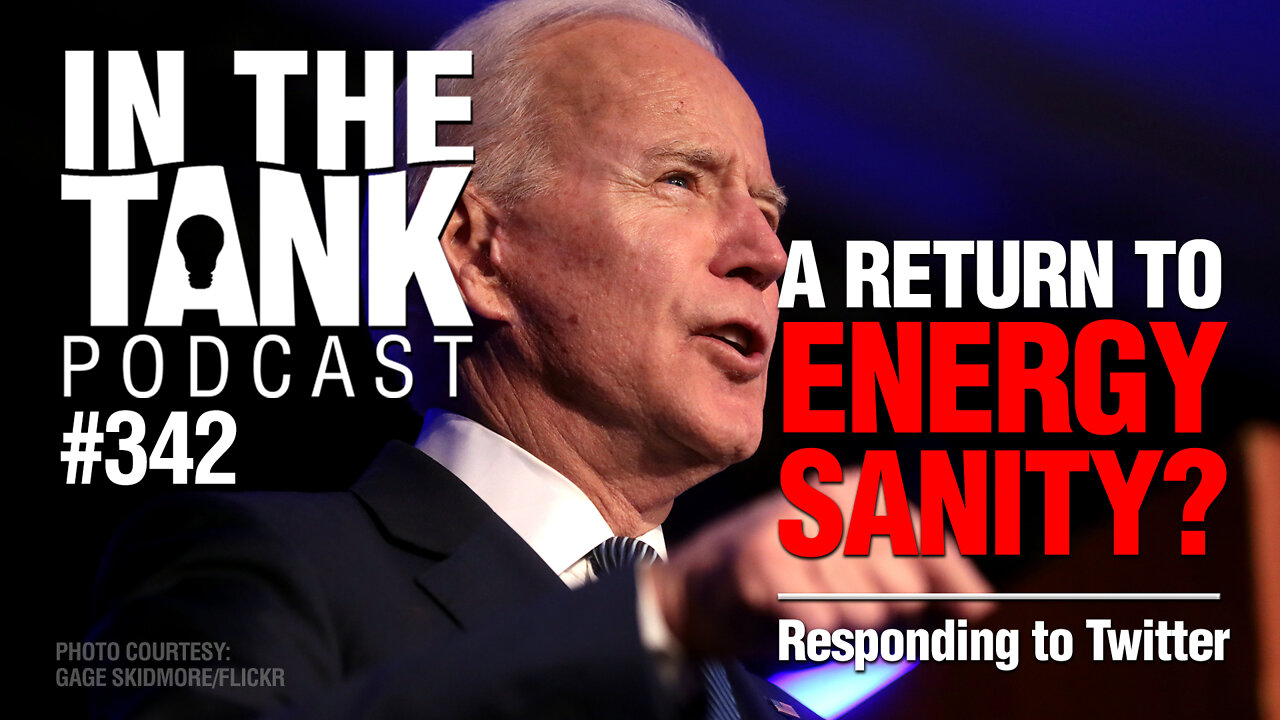 ITTe342: A Return to Energy Sanity? Responding to Twitter