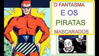 O FANTASMA E OS PIRATAS MASCARADOS #museudogibi #gibi #quadrinhos #historieta