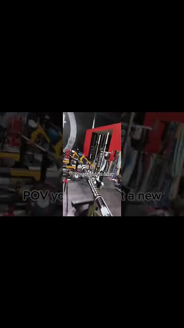 POV Your Gym got a New Bar