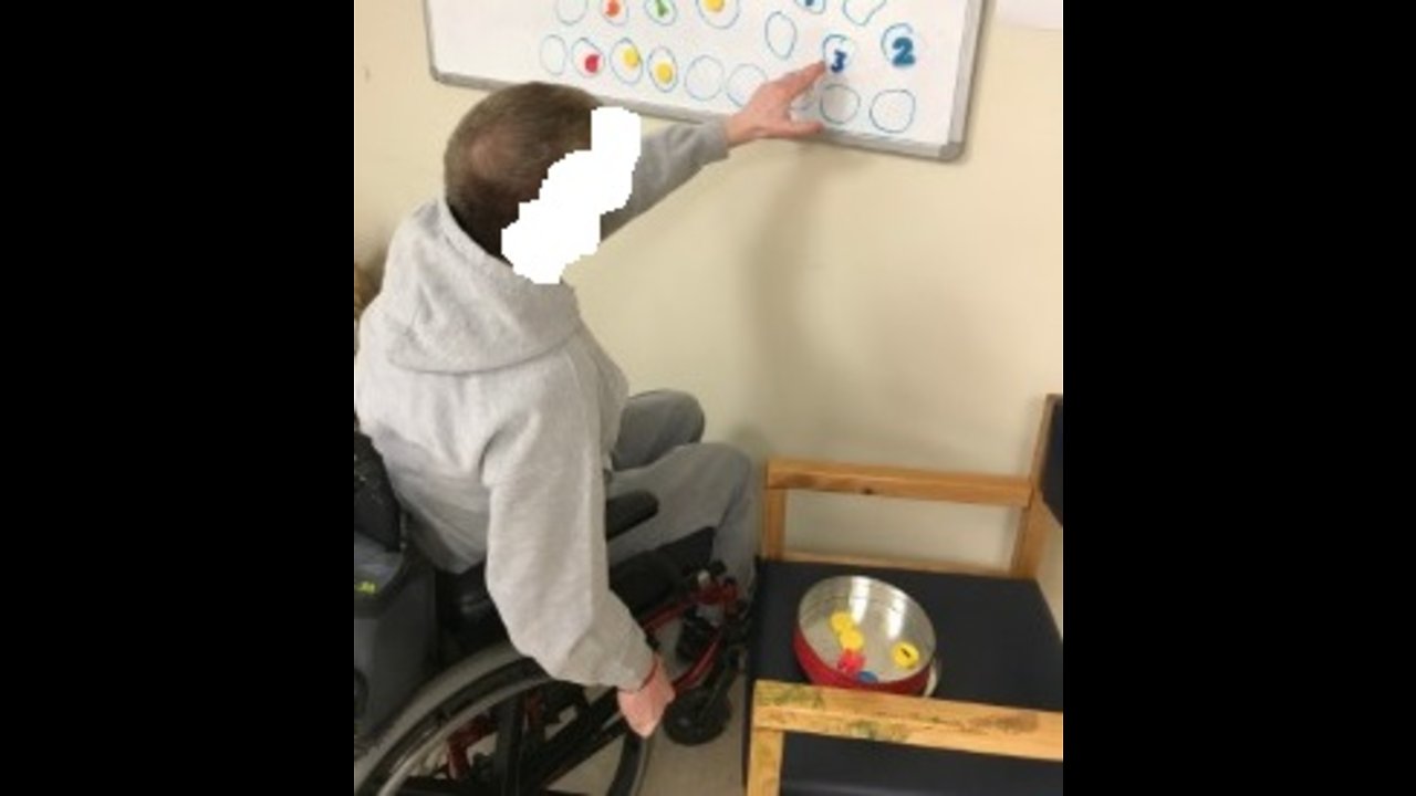 Sensory Activities Using Magnetic White Board