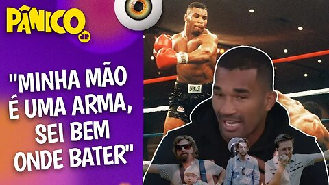 MIKE TYSON ENSINOU QUE SE LUTAR PROFISSIONALMENTE, NÃO BRIGUE COM OS OUTROS? Esquiva Falcão comenta