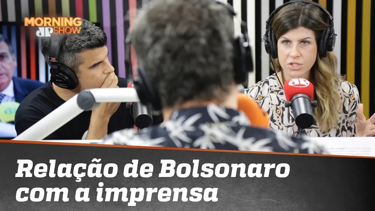 Como Guga Noblat e Renata Barreto veem a relação de Bolsonaro com a grande imprensa