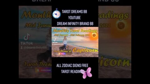 #Shorts MIDMONTH TO #MIDMONTH ALL #ZODIACS #TAROTDREAMS88 #CHANTEL JAN-FEB 2022 LINK BELOW!!!