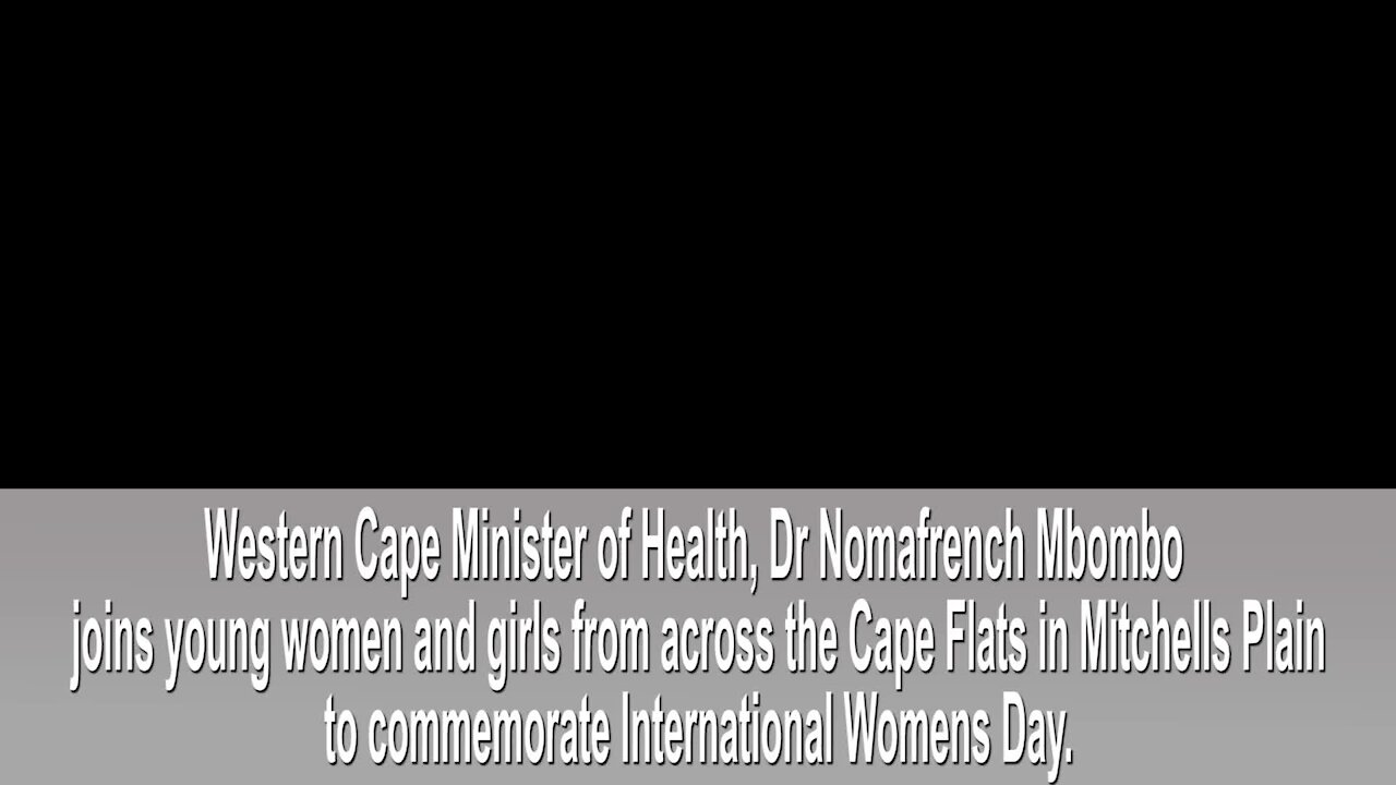 SOUTH AFRICA - Cape Town - International Womens Day. (YcB)