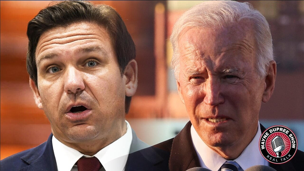 'Really Playing With Fire': DeSantis Warns Against Biden Vaccine Mandates