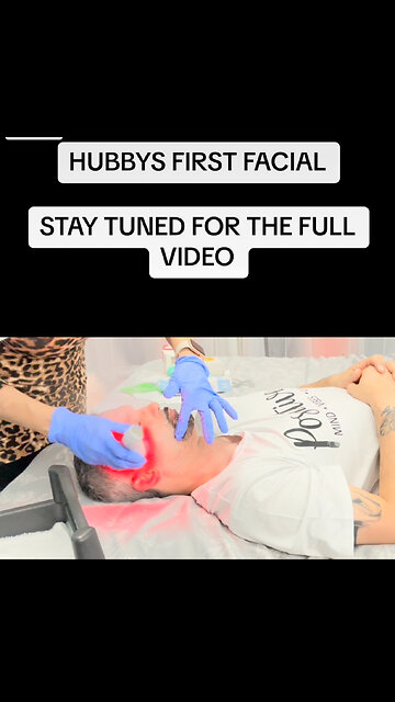 Wife Does A First Time At Home Hydrating Facial On Hubby.