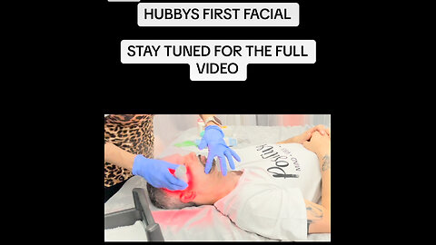 Wife Does A First Time At Home Hydrating Facial On Hubby.