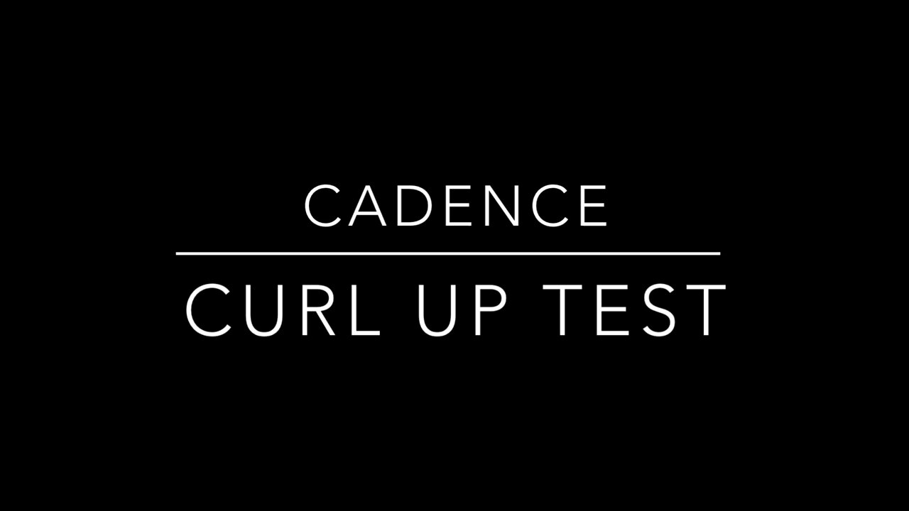 Cadence Curl Up Test