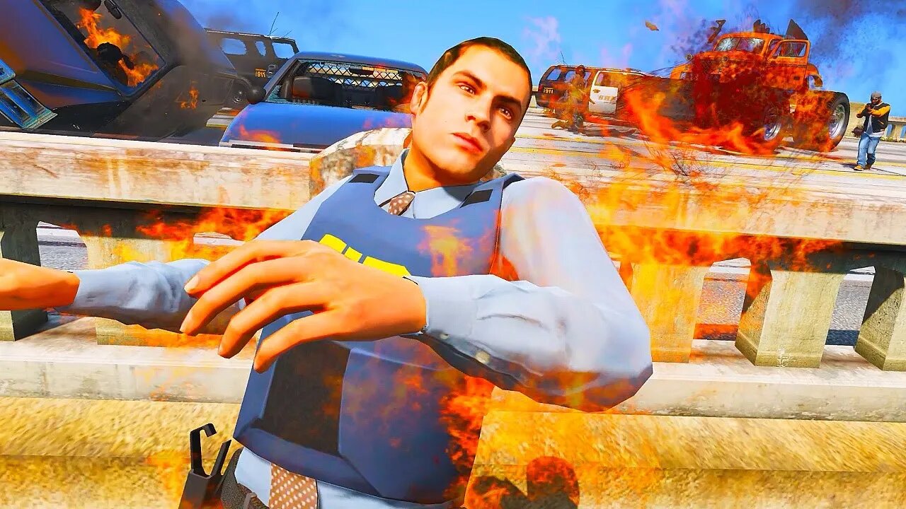 Funny/Brutal Five Star Chase #4 (GTA 5)