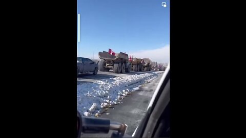 Mining trucks are joining the Ottawa truck convoy