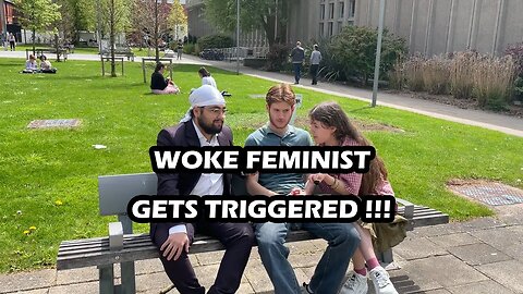 GENDER DEBATE GETS HEATED... SHE GETS ANGRY! #mattwalsh #women