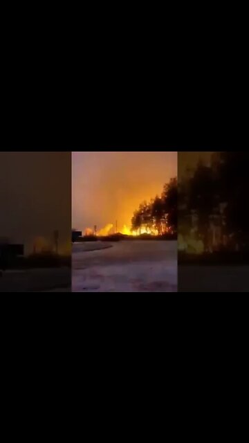 Explosions in Bakhmut