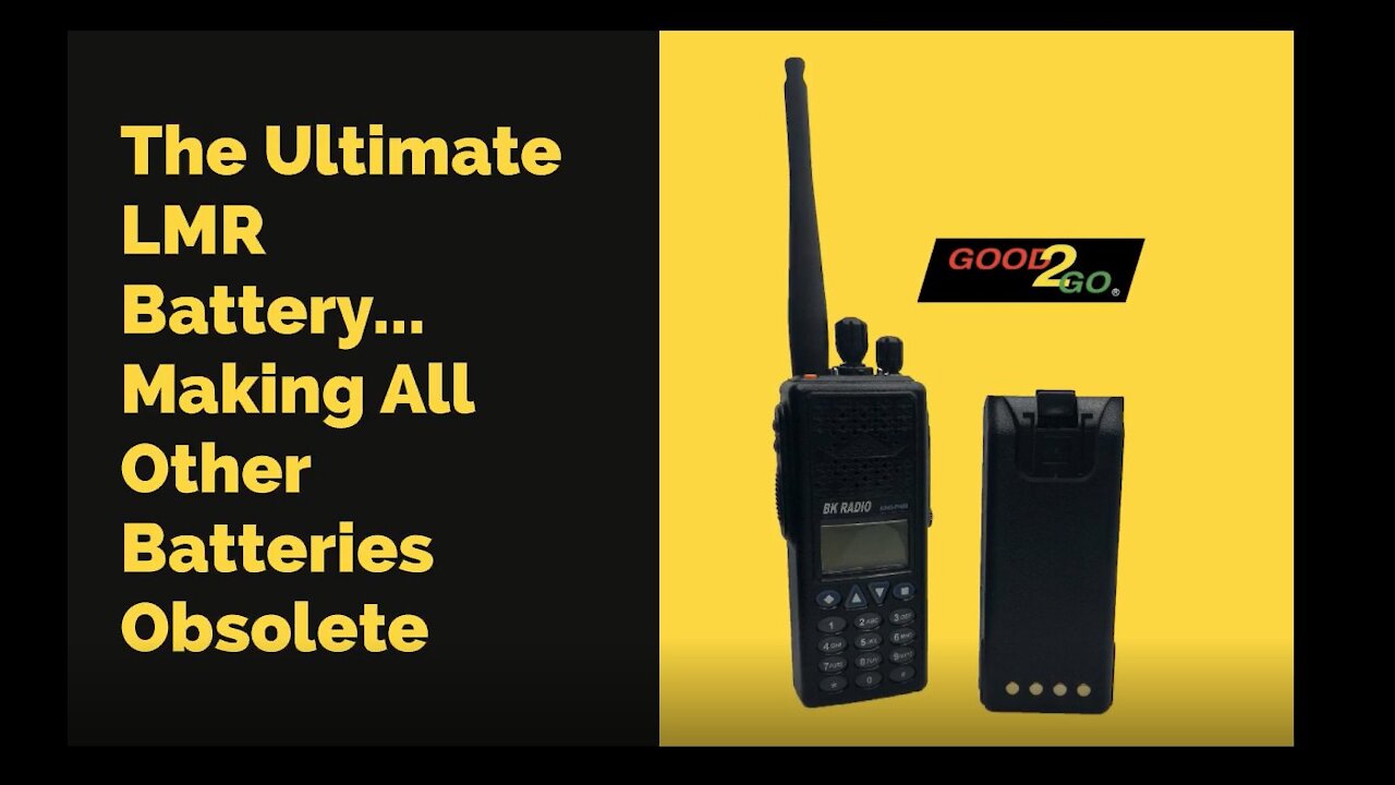 The Ultimate Industrial Walkie-Talkie Battery and Charger