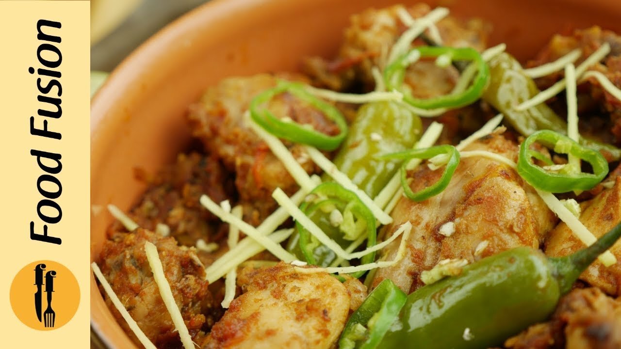 Chicken Koila Karahi recipe by Food Fussion.