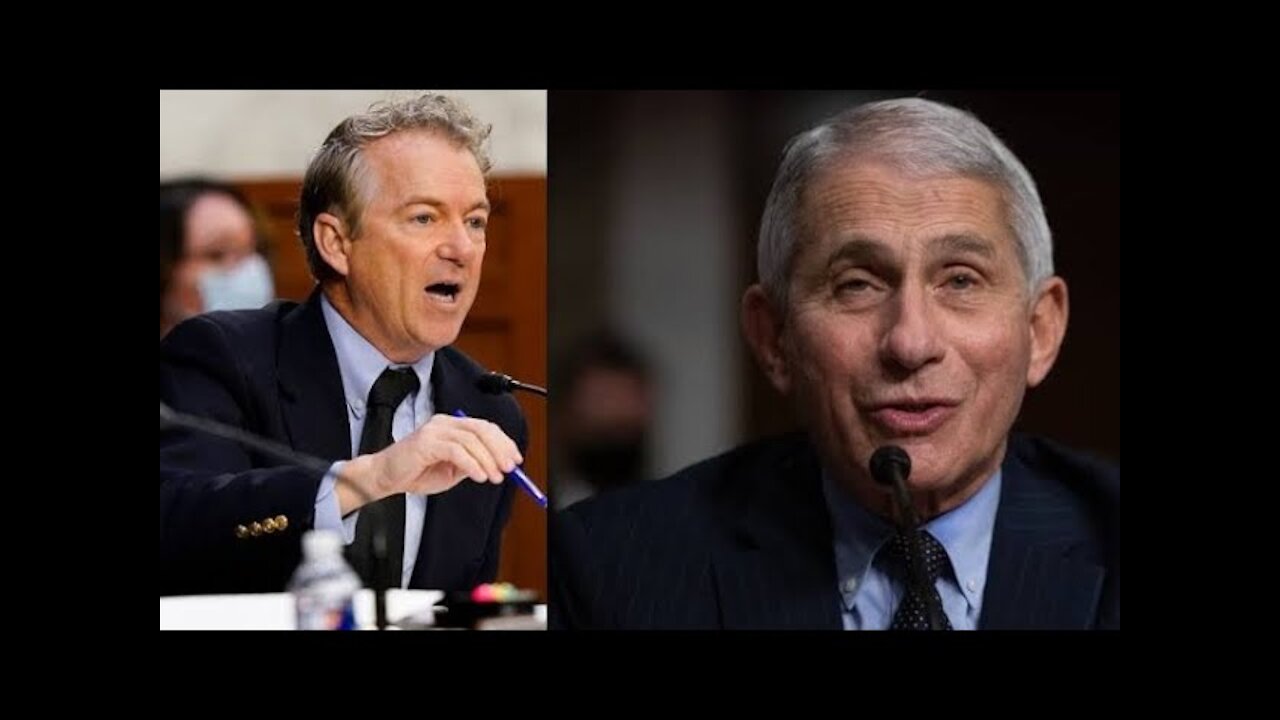 Fauci And Sen. Rand Paul Get Into Heated Argument Over Super Virus Conspiracy During Senate Hearing