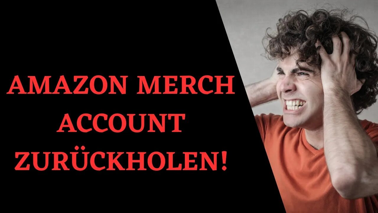 Amazon Merch on Demand Bann wegen Inaktivität? - So holst du dir deinen Account zurück!