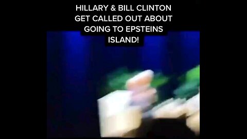 Hillary & Bill Clinton New Mexico called out Epstein Island & Lolita Express.