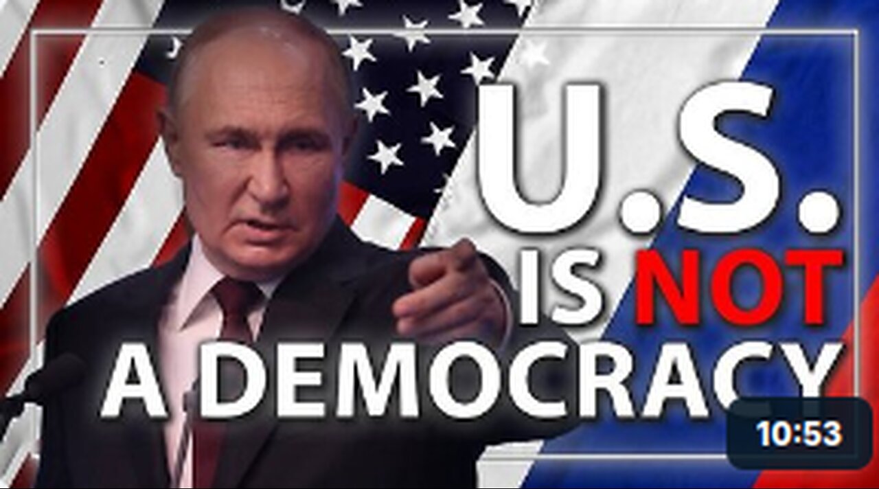 VIDEO: Putin Says U.S. Is Not A Democracy After Winning Reelection