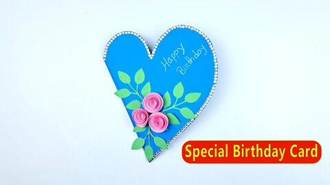 How to Make a Special Greeting Card Friend/DIY Gift Card/Easy Paper Crafts