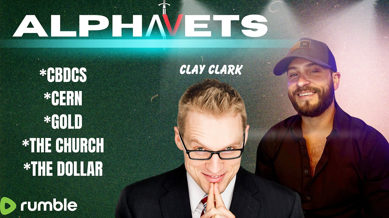 ALPHAVETS & CLAY CLARK. BORDER, CERN, GOLD, THE CHURCH