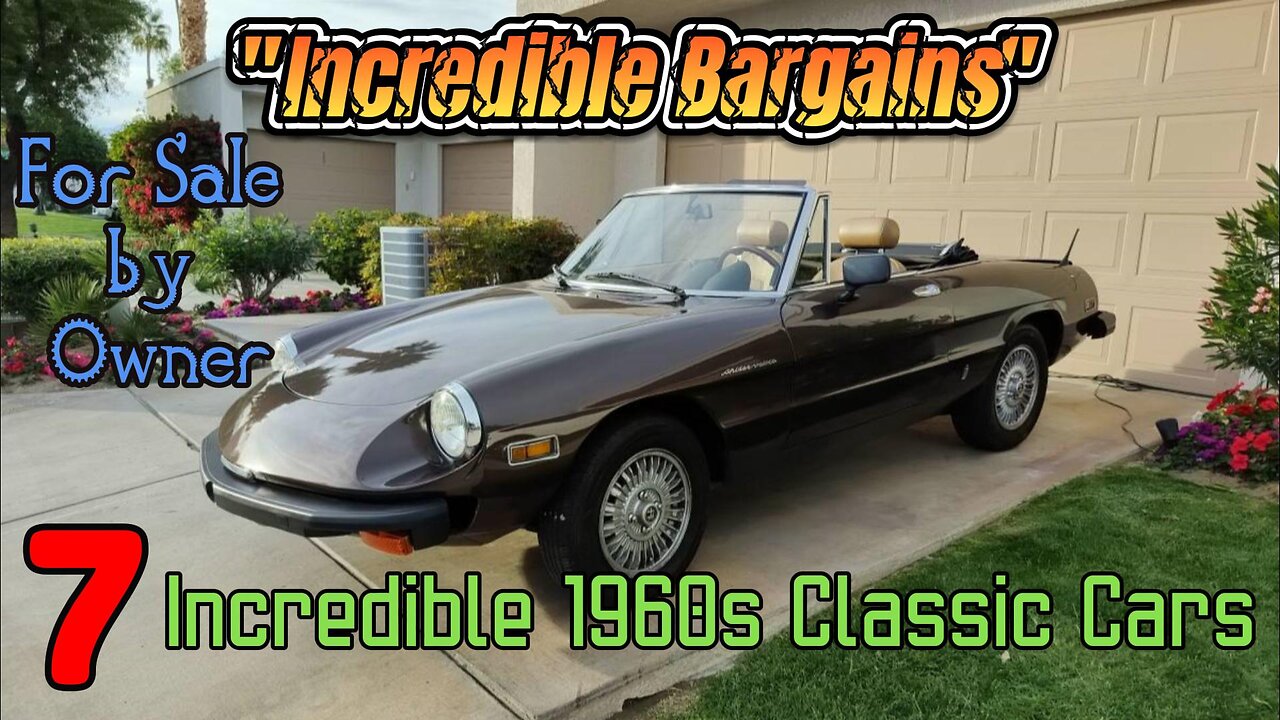 7 Rare Classic Cars, Early In The Year Found On Craigslist, Under $10K