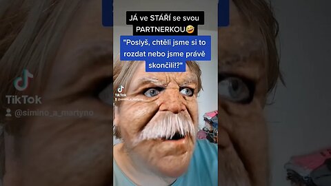 JÁ ve STÁŘÍ se svou MANŽELKOU! #funny #shorts #viral