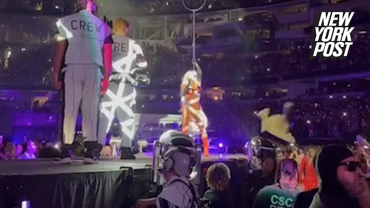Beyonce's dancers rush to defend singer as man attempts to throw object at her