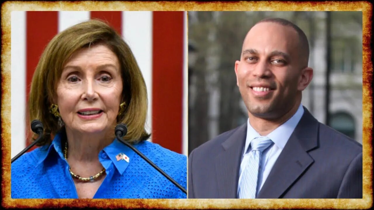 Pelosi Steps Down, COMICALLY CORRUPT Hakeem Jeffries to Replace Her