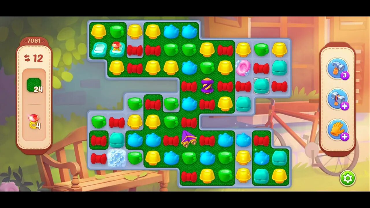 Playrix Homescapes Gameplay Walkthrough Level 7061