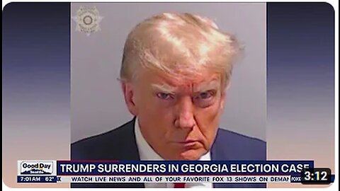 Trump surrenders in Georgia election case