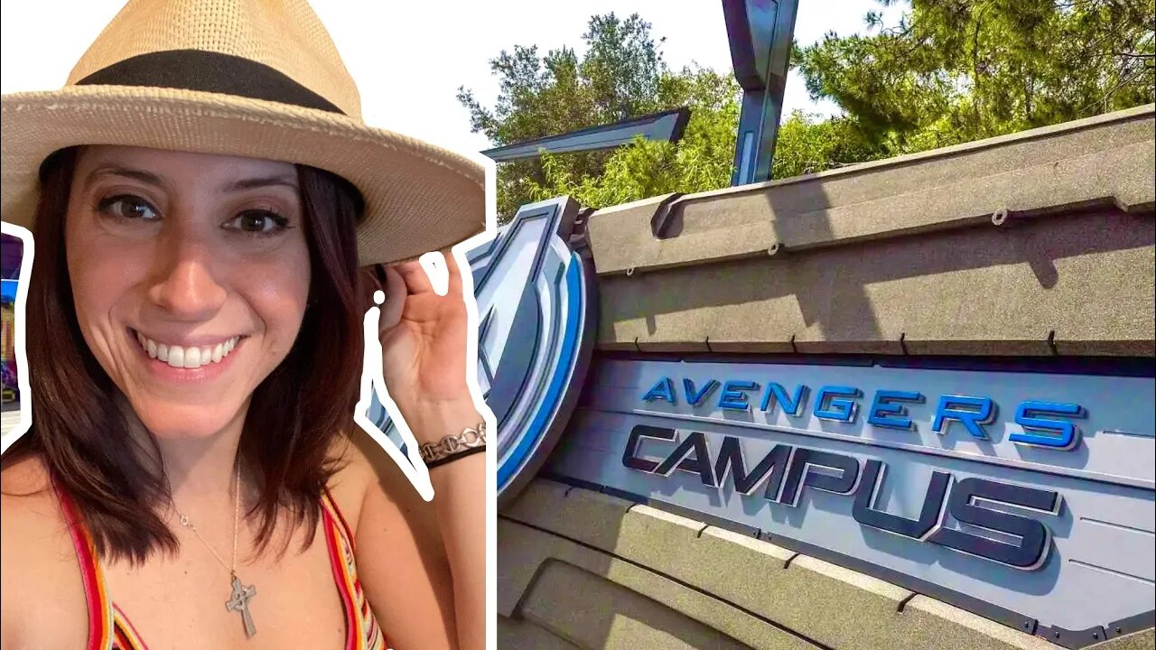 Disneyland's AVENGERS CAMPUS Tour!