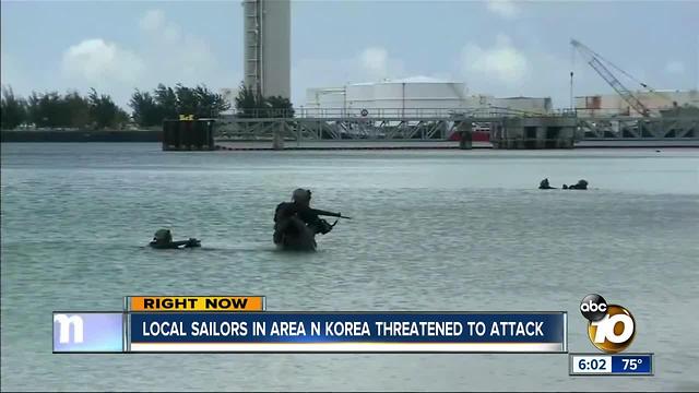 North Korea threatens to attack area occupied with local sailors