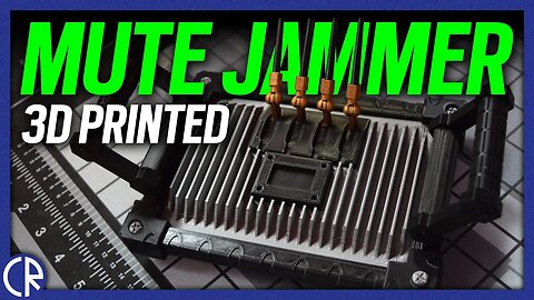 3D Printing Mutes Jammer - Rainbow Six Siege #3dprinting