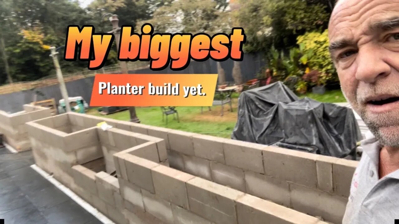 The biggest planter I’ve ever built