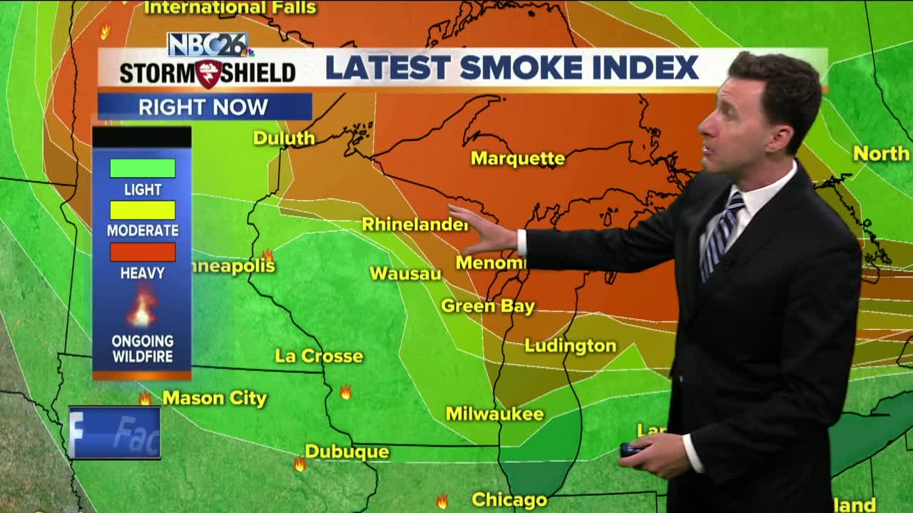 Michael Fish's NBC26 weather forecast