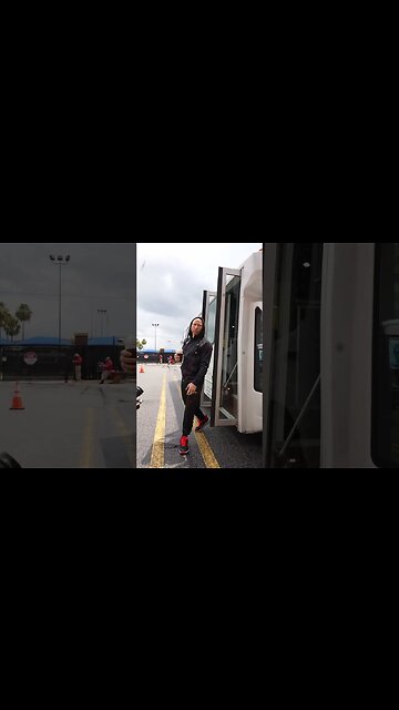 MAIN EVENT FIGHTERS have entered the building in Jacksonville! 😬