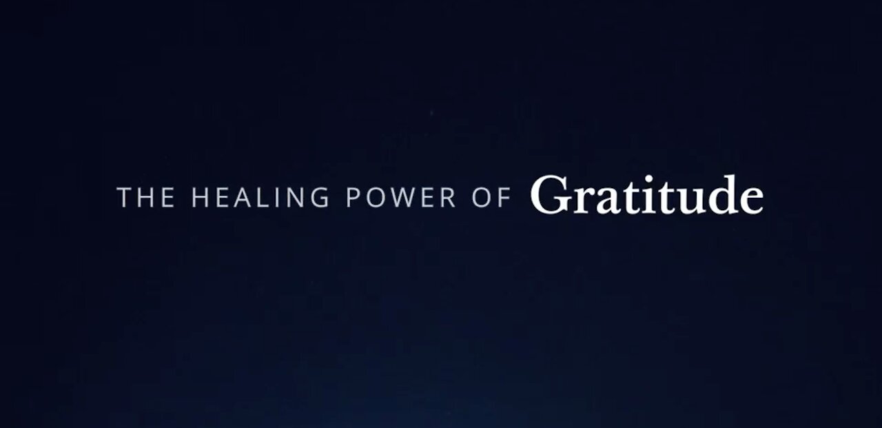 Global Spiritual Leader Russell M. Nelson - The Healing Power of Gratitude