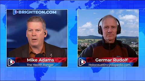 Germar Rudolph with Mike Adams the Relative Truth and Falsehood of the Holocaust of WWII